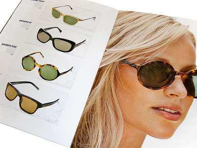 Island Company Catalog Layout catalog fashion layout magazine print sunglasses