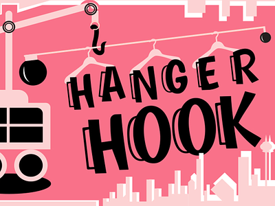 hook hanger Font branding cute design font illustration logo modern font professional quote shirt