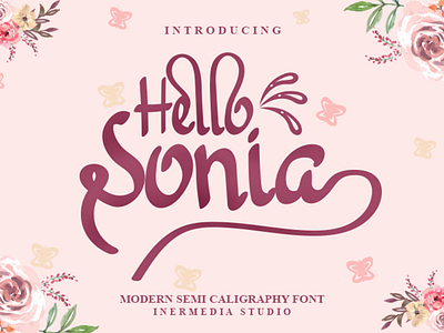 HELLO SONIA FONT