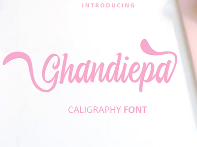 Ghandiepa Font