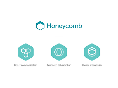 Honeycomb logo concept