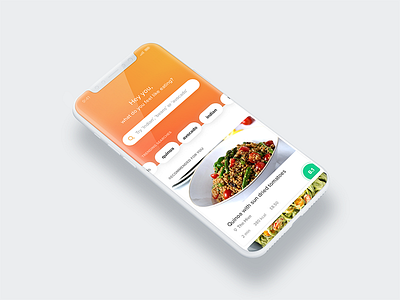 Lunch break dishes food ios iphonex mobile restaurants search tabs