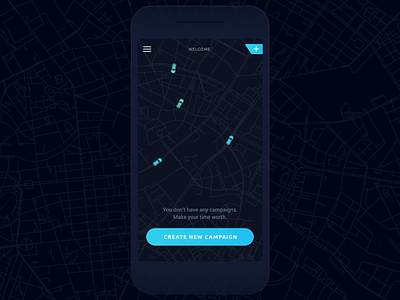 Add campaign advertising advertising campaign animation billboard campaign driving interactive ios map mobile navigation prototype sign up flow user flow