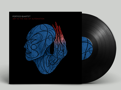Portico Quartet - Art in the Age of Automation Vinyl Cover art artist artwork cover cover artwork design illustration illustrator surreal vinyl vinyl art