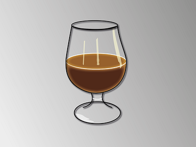 Day 7 - Beer 100daychallenge beer glass illustration vector