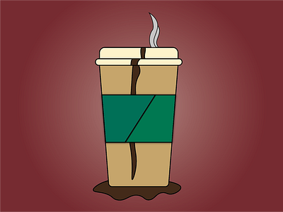 Day 10 - Coffee 100daychallenge coffee coffee cup design drink illustration vector