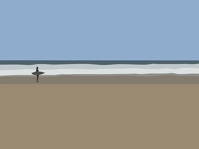 Day 30 - Surf s Up 100daychallenge beach design illustration surf surfer vector