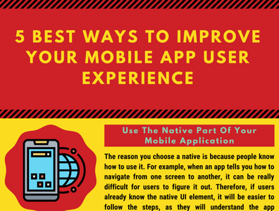 5 Best Ways To Improve Your Mobile App User Experience By ...