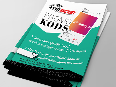 Promotion flyer design