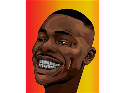 DaBaby adobe illustrator blackartist blackcreative celebrity creativecloud digitalart dopeblackart fanart learning