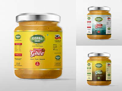 Gopal Dairy - Packaging coreldraw drawing illustration photoshop