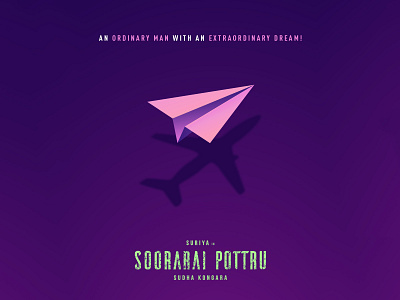Soorarai Pottru - Movie Minimal Poster concept minimalist photoshop