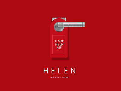 Helen - Malayalam Movie illustration minimalist