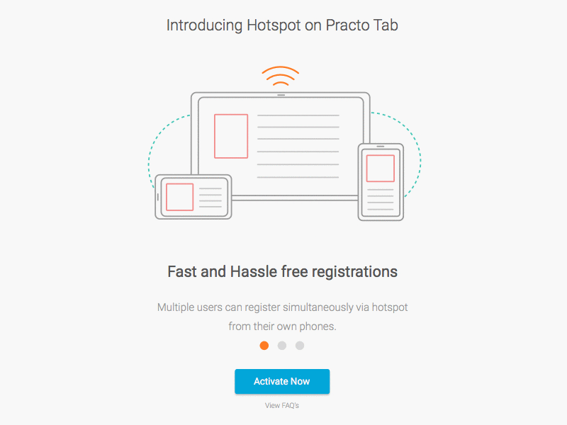 Hotspot - Walkthrough hotspot practo tab walkthrough