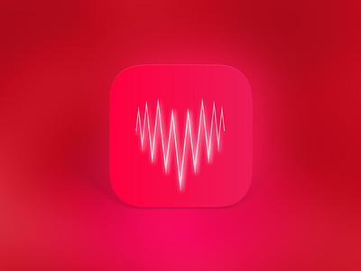 Beats Heart Icon icon illustration ios icon