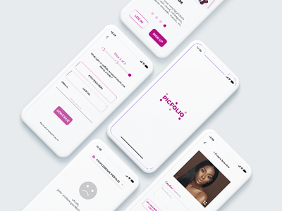 PICFOLIO. A Picture Portfolio UIUX Design Concept