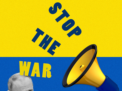 Stop the war in Ukraine art design graphic design icon illustration illustrator logo no more war peace stand with ukraine stop the war the war in ukraine ukraine