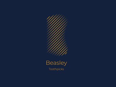 Beasley - Toothpicks branding challenge design elegant environment graphic design icon illustration illustrator logo sleek toothpick toothpicks ui
