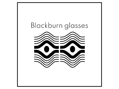 Blackburn - Glasses branding design graphic design icon illustration illustrator lines logo street art tribal ui vector