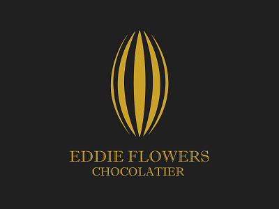 Eddie Flowers - Chocolatier art branding chocolate chocolatier cocoa bean design graphic design icon illustration illustrator logo ui vector