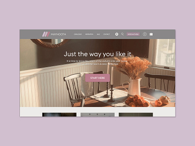 Maynooth Furniture - Website furniture - concept