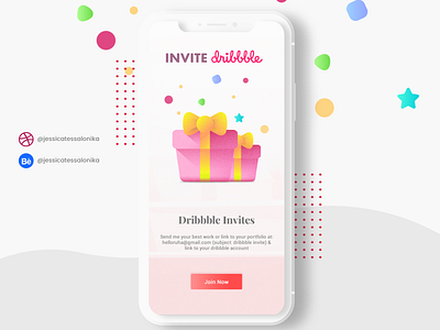 Dribbble Giveaway! dribbble best shot dribbble invitation invite giveaway player ui