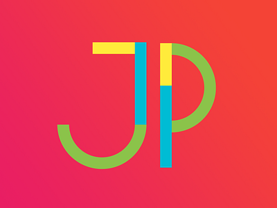 Logo illustration illustrations jp logo logos typography ui