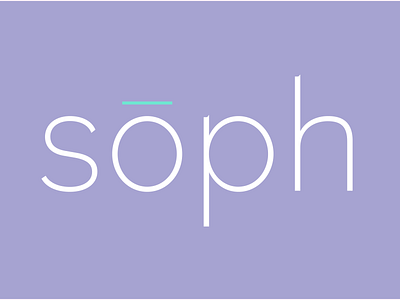 Logo - van soph