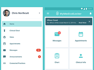 MyMedicalLocker Android Refresh