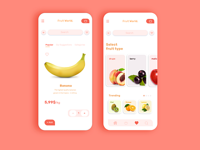 Fruit World. app shot