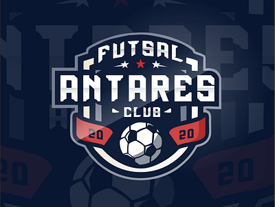 ANTARES FC icon illustration logo design