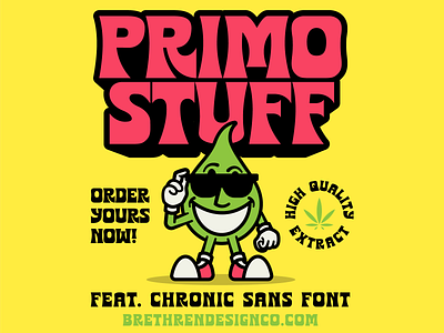 420 Chronic Sans 420 branding chronic font font release identity illustration lettering new font packaging sans serif type typography
