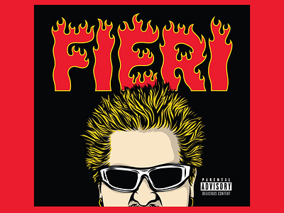 Guy Fieri Graphics Kit apparel branding fieri fire flavortown guy guy fieri illustration lettering logo typography