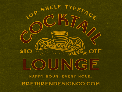 Cocktail Lounge Font