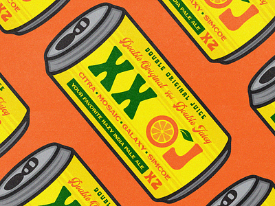 XX OJ STICKERS apparel badge beer branding craft beer hops identity illustration ipa logo oj orang juice packaging type typography xx