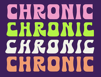 CHRONIC SANS FAMILY apparel badge branding identity lettering packaging type typography vector