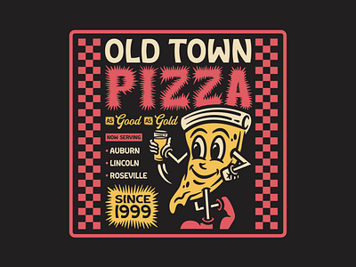 OTP Merch V2 apparel badge beer branding character craft craft beer illustration mascot pizza restaurant typography