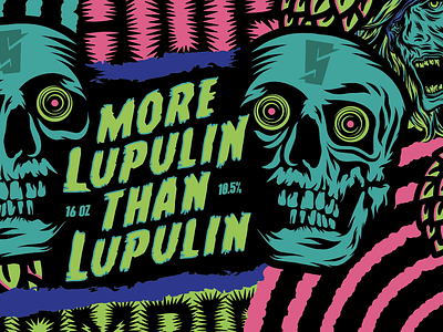 Hop Zombie graphic design illustration vector