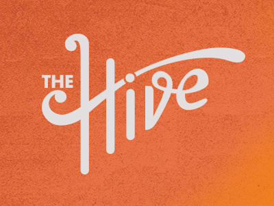 The Hive Logo custom logo logotype reject tulsa type typography