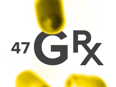 Graphex 47 branding identity logo mark rx