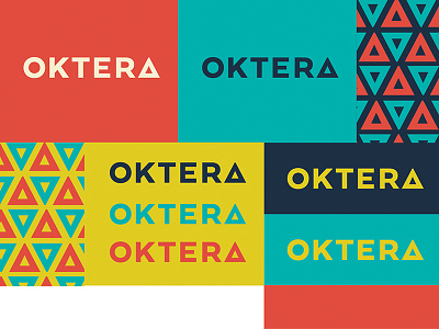 Oktera Board branding color study logo