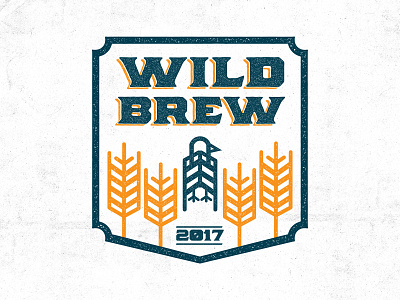 Wild Brew Badge badge beer bird brew logo wild