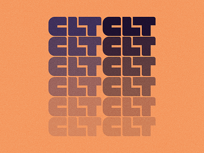 CLT Fade fade letters retro trendy type typography vintage