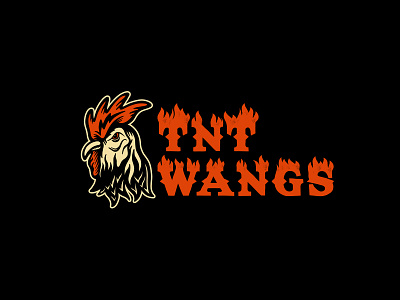TNT WANGS BRANDING branding food food truck identity illustration logo restaurant typography