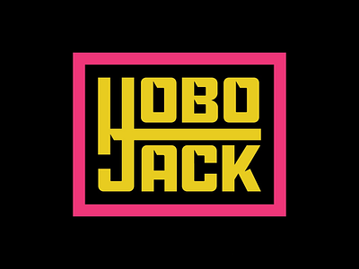 Hobo Jack Type Lock badge branding design hobo illustration tokyo type typography