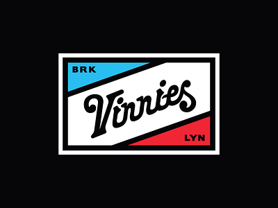 Vinnies Bodega Badge apparel badge bodega branding design lettering logo mark signage type typography vintage