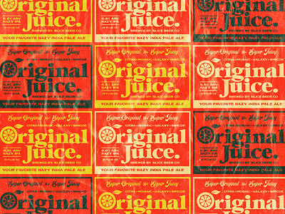 OJ label pattern