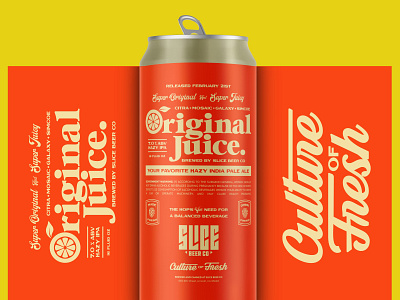 ORIGINAL JUICE beer beer label branding craft beer identity ipa juice orange juice packaging type typography