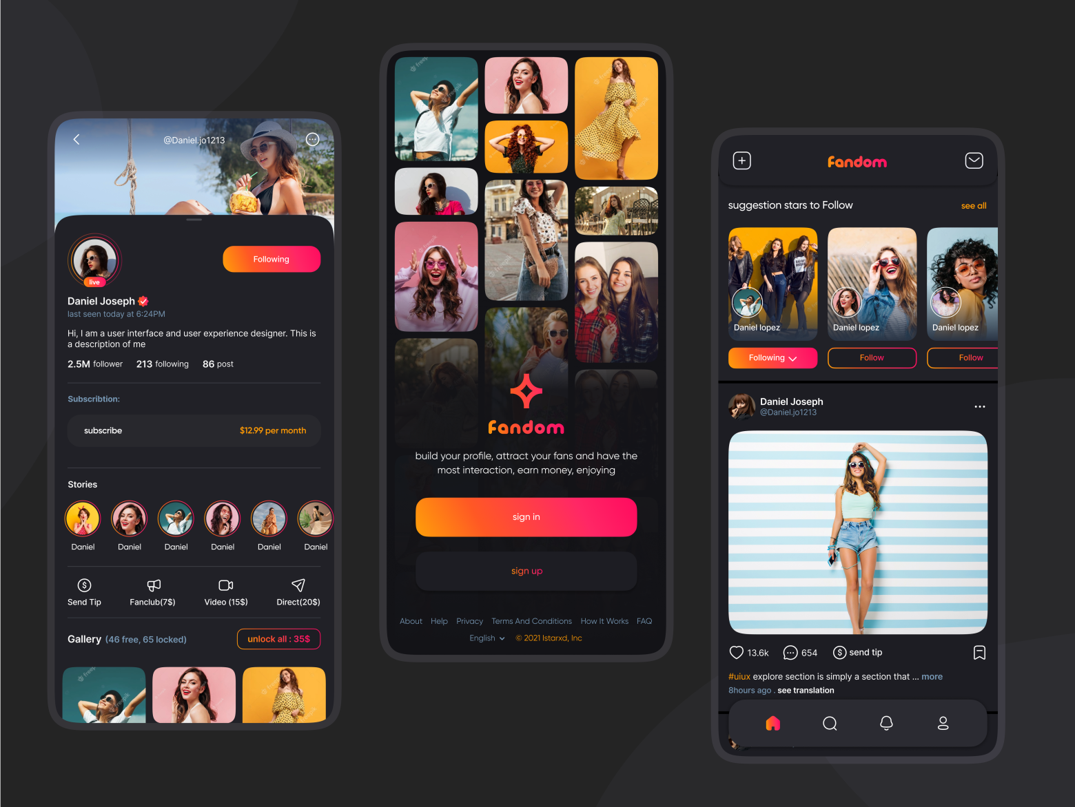 social media redesign by arsindesign on Dribbble