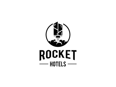 rocket hotel apartment bed cartoon concept design future home hotel icon illustration interior launch rocket room ship space spacecraft technology travel vector